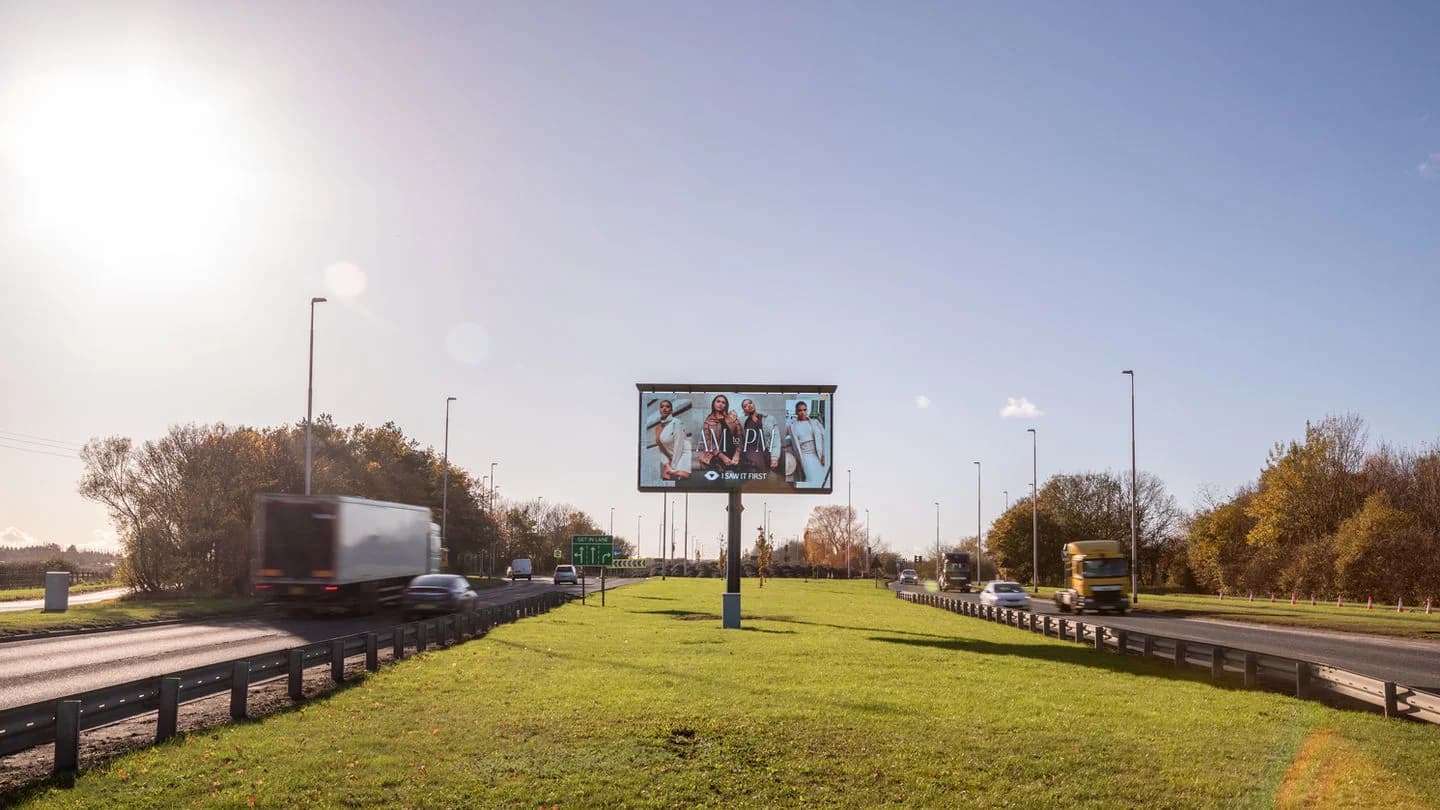 Great North Screen (Westbound)