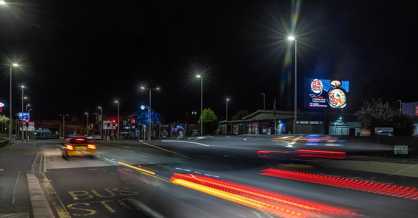 Renfrew Road, Paisley (Outbound)