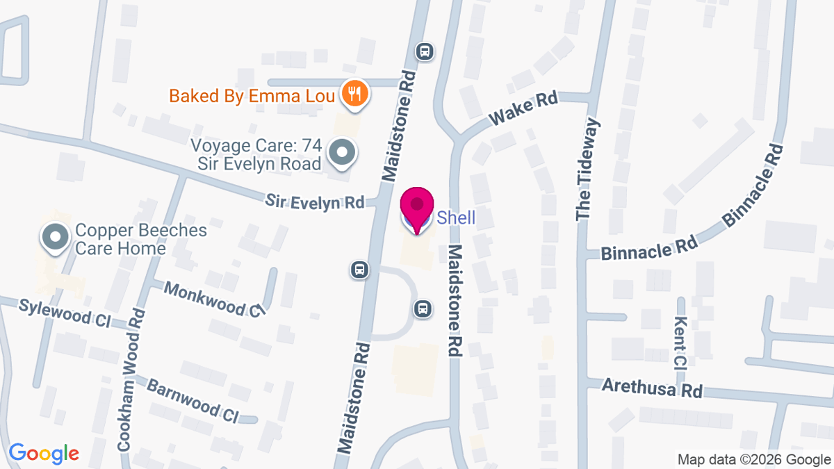 Map of digital billboard locations in Rochester
