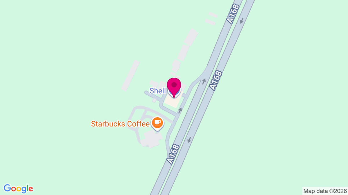 Map of digital billboard locations in Thirsk