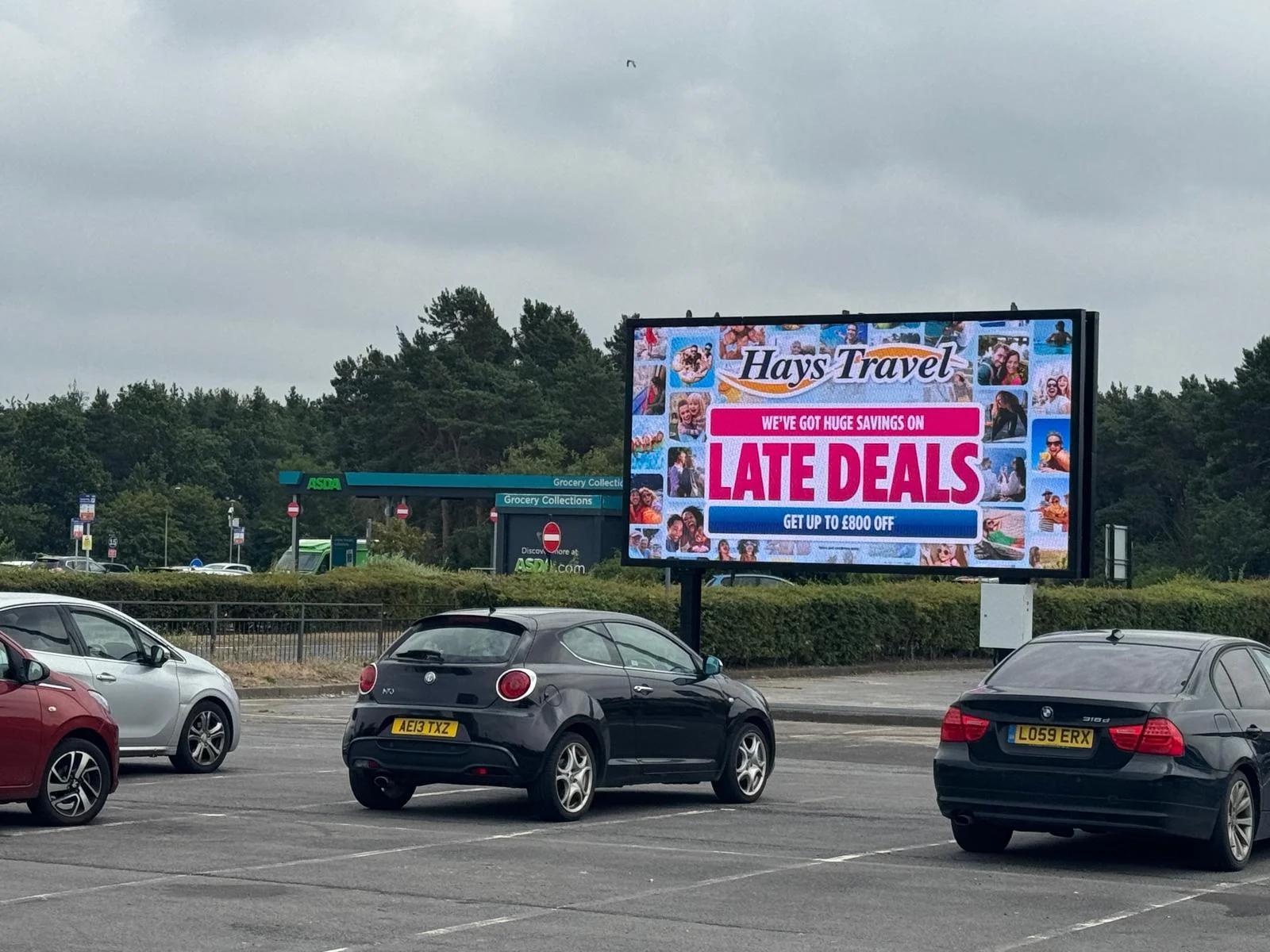 The Galleries: Roadside Billboard, Washington